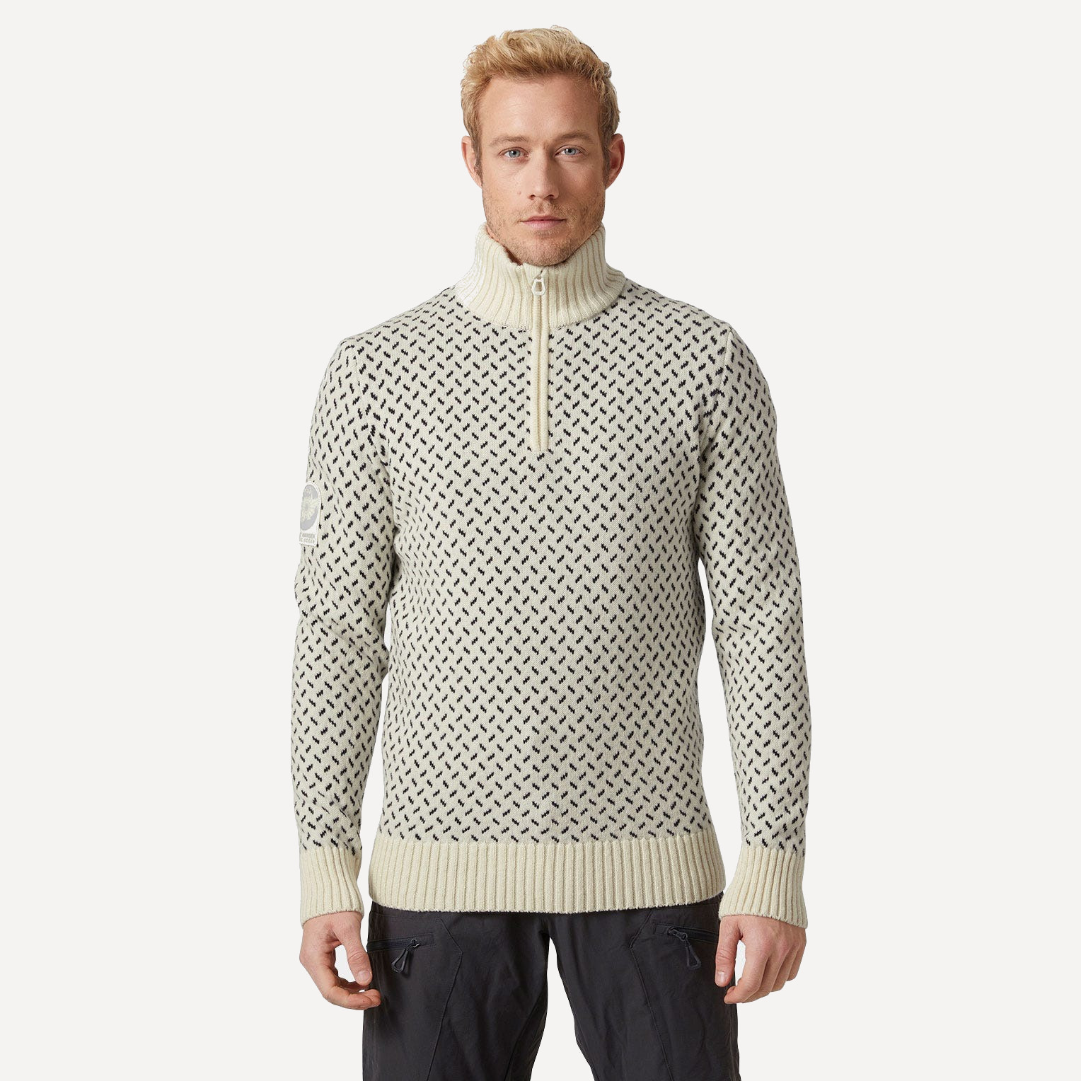 Свитер HH Man Arctic Ocean Icelander Wool Knit ½ Zip Sweater